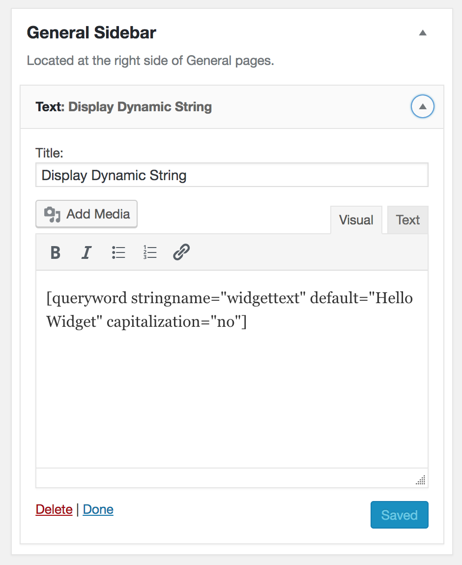 dynamic-string-widget